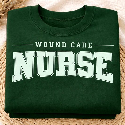 Wound Care Nurse - Hunter Green Gildan
