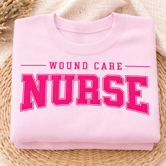 Wound Care Nurse - Pink Gildan