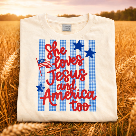 She loves Jesus and America too - Ivory