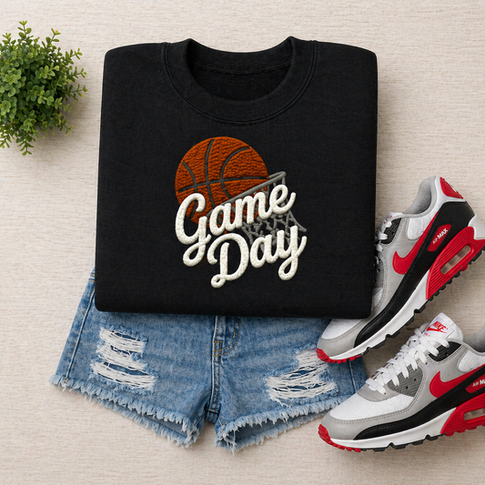 Black Game Day Basketball
