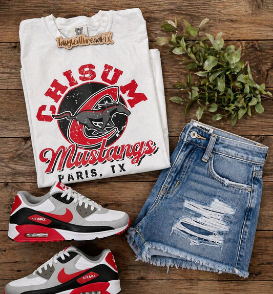 Chisum Mustangs Distressed