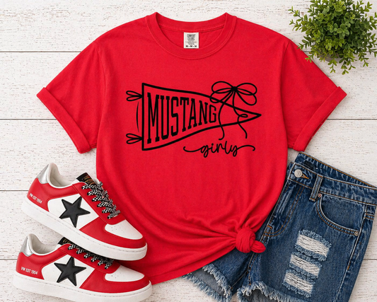 Red Mustang Girly