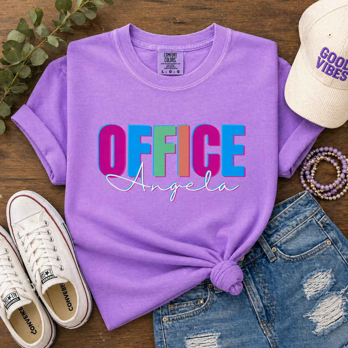 Neon Violet - Office - Personalized