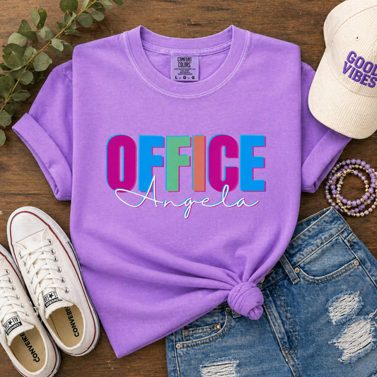 Neon Violet - Office - Personalized