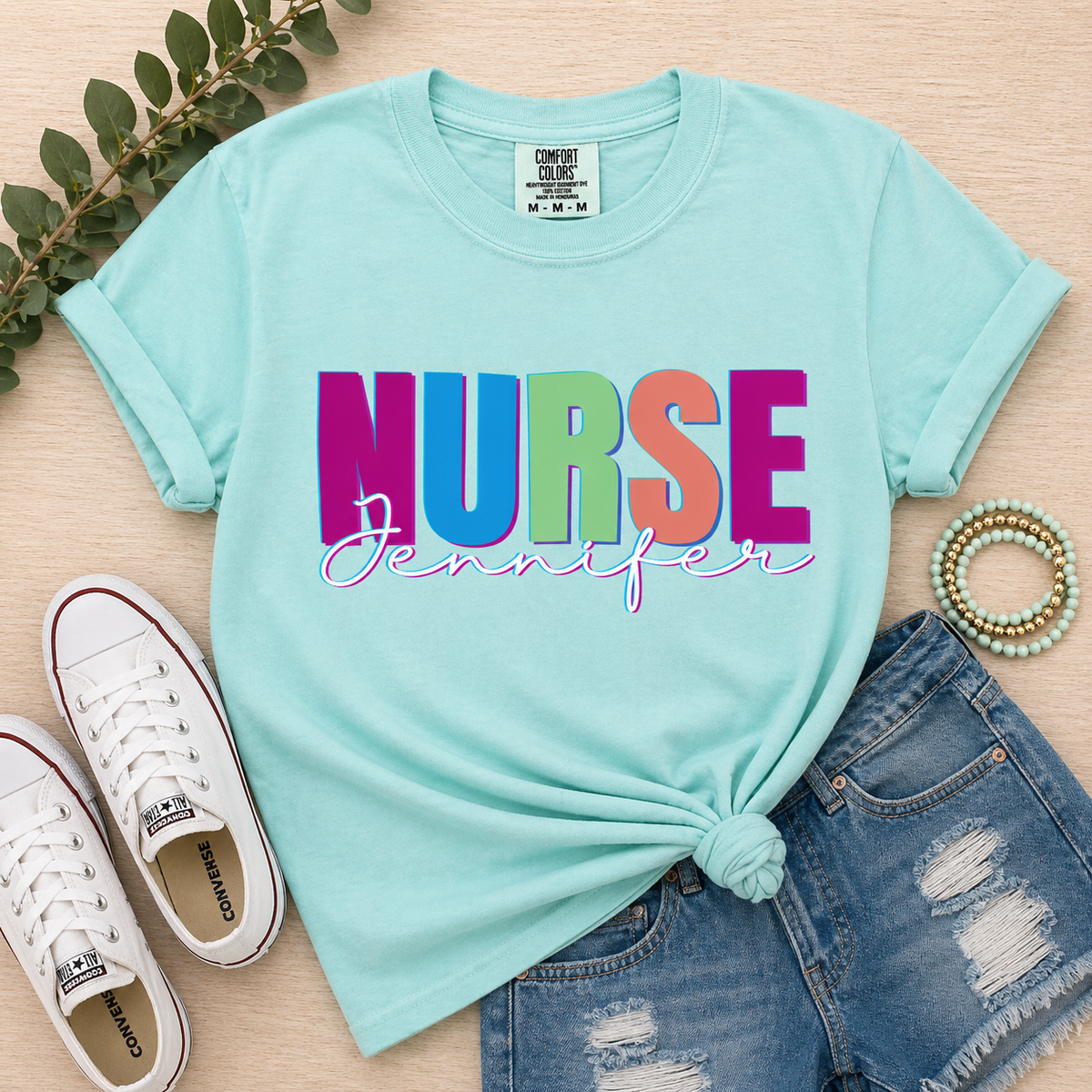 Chalky Mint Nurse - Personalized