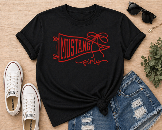 Black Mustang Girly