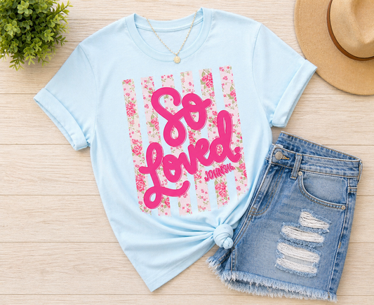 So Loved - Chambray Blue