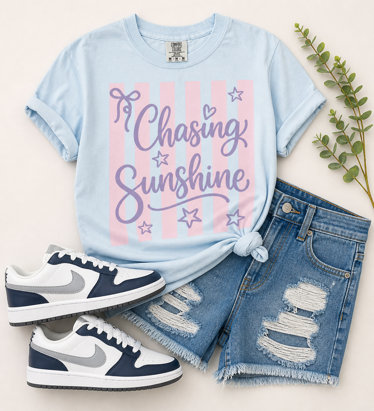 Chasing Sunshine - Chambray Blue