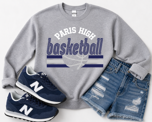 Sport Gray Paris High Basketball
