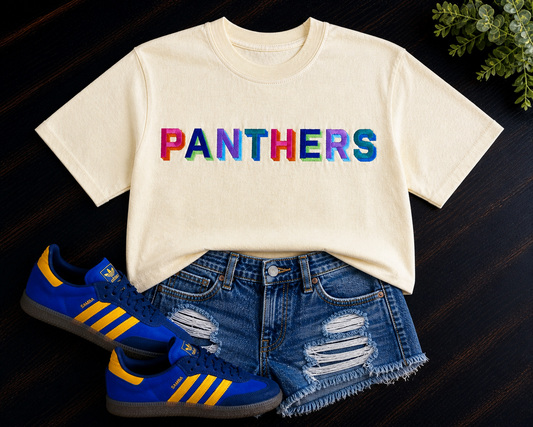 Butter Panthers Multicolor - Embroidered