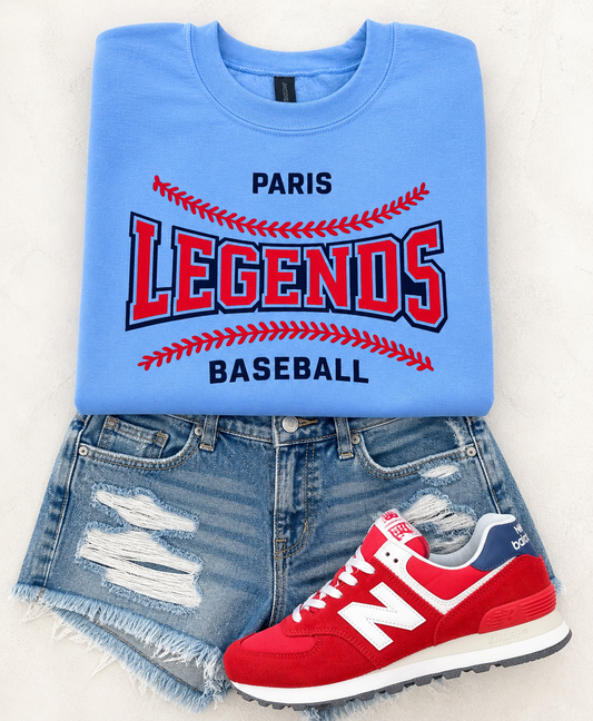 Legends Paris Baseball - Carolina Blue