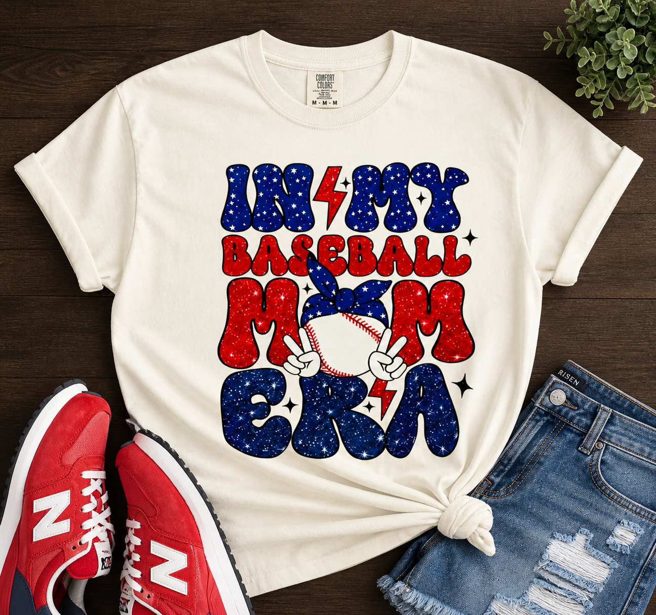 In My Baseball Mom Era - 2 Colors!