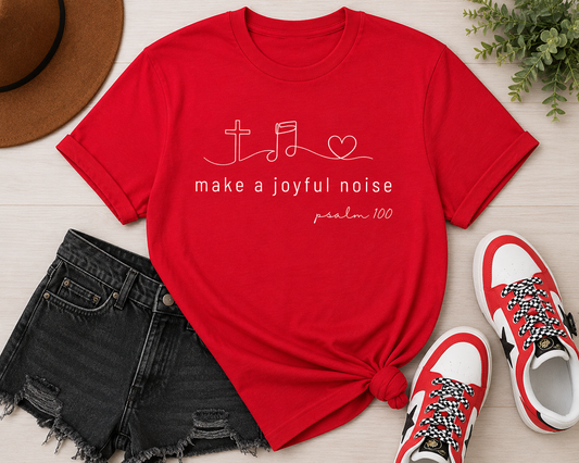 Make a Joyful Noise - Red