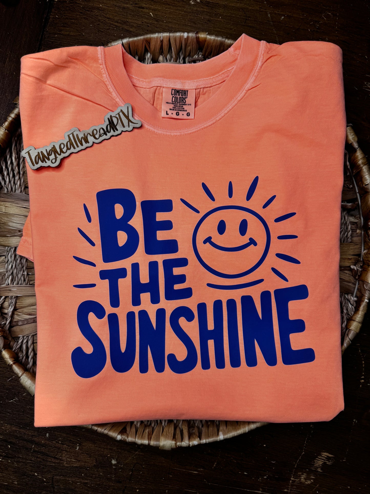 Be The Sunshine Sketch - Neon Cantaloupe