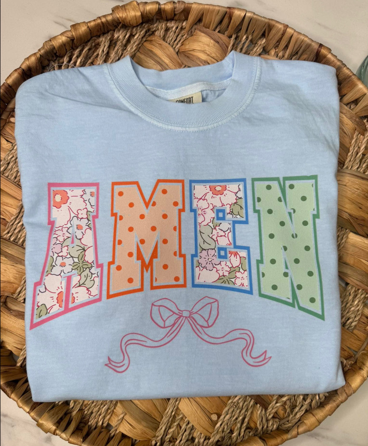 Hydrangea Blue - Floral & Dotted Amen
