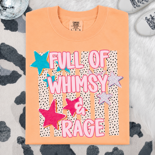 Full of Whimsy & Rage - Neon Cantaloupe