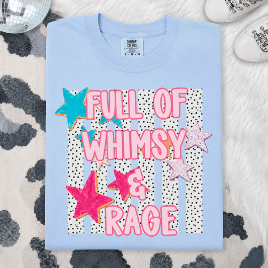 Full Of Whimsy & Rage - Hydrangea Blue
