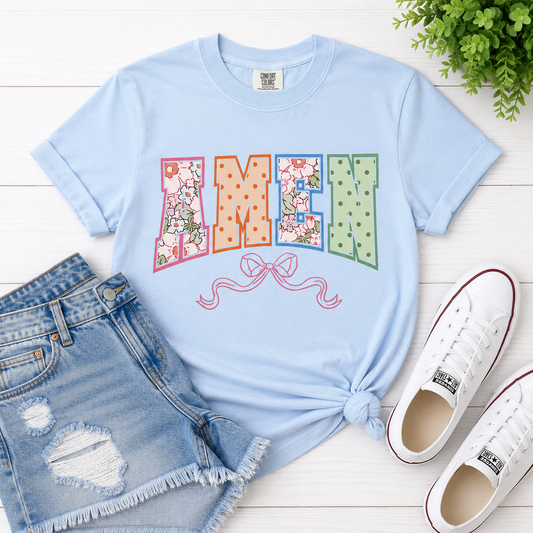 Hydrangea Blue - Floral & Dotted Amen