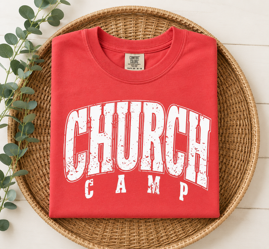 Distressed Church Camp - Paprika