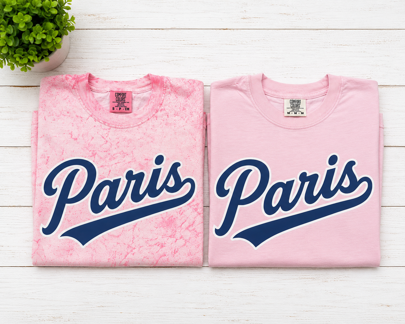 Pink Paris Swoosh