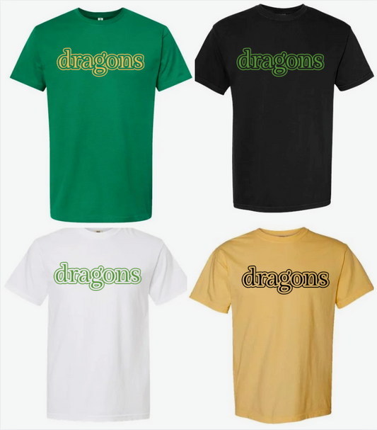 Dragons - 4 Color Options