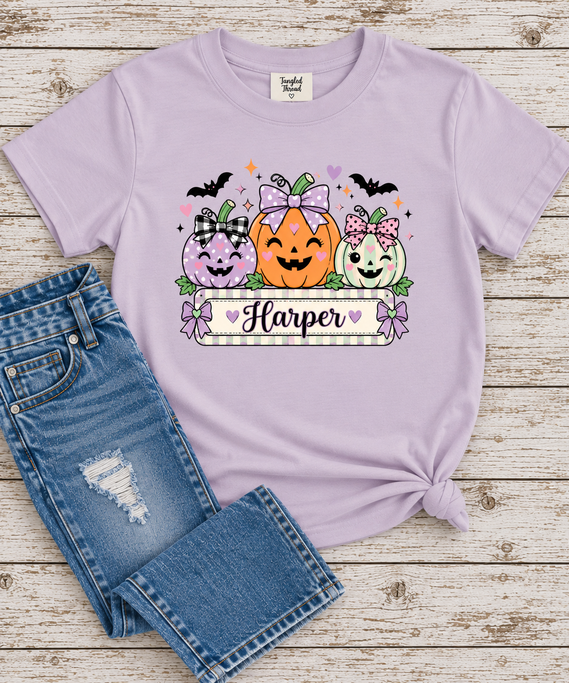 Halloween Tee - Personalized names