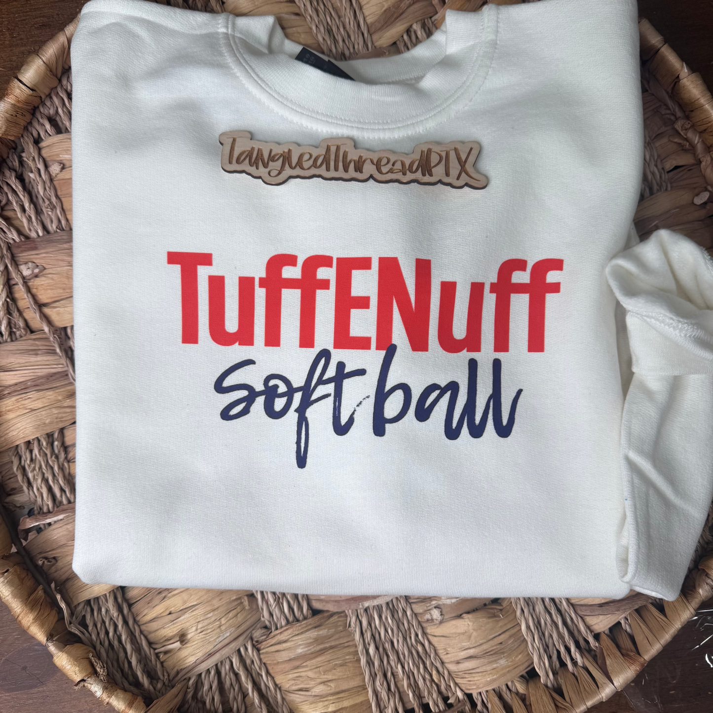 White Tuff E Nuff Softball