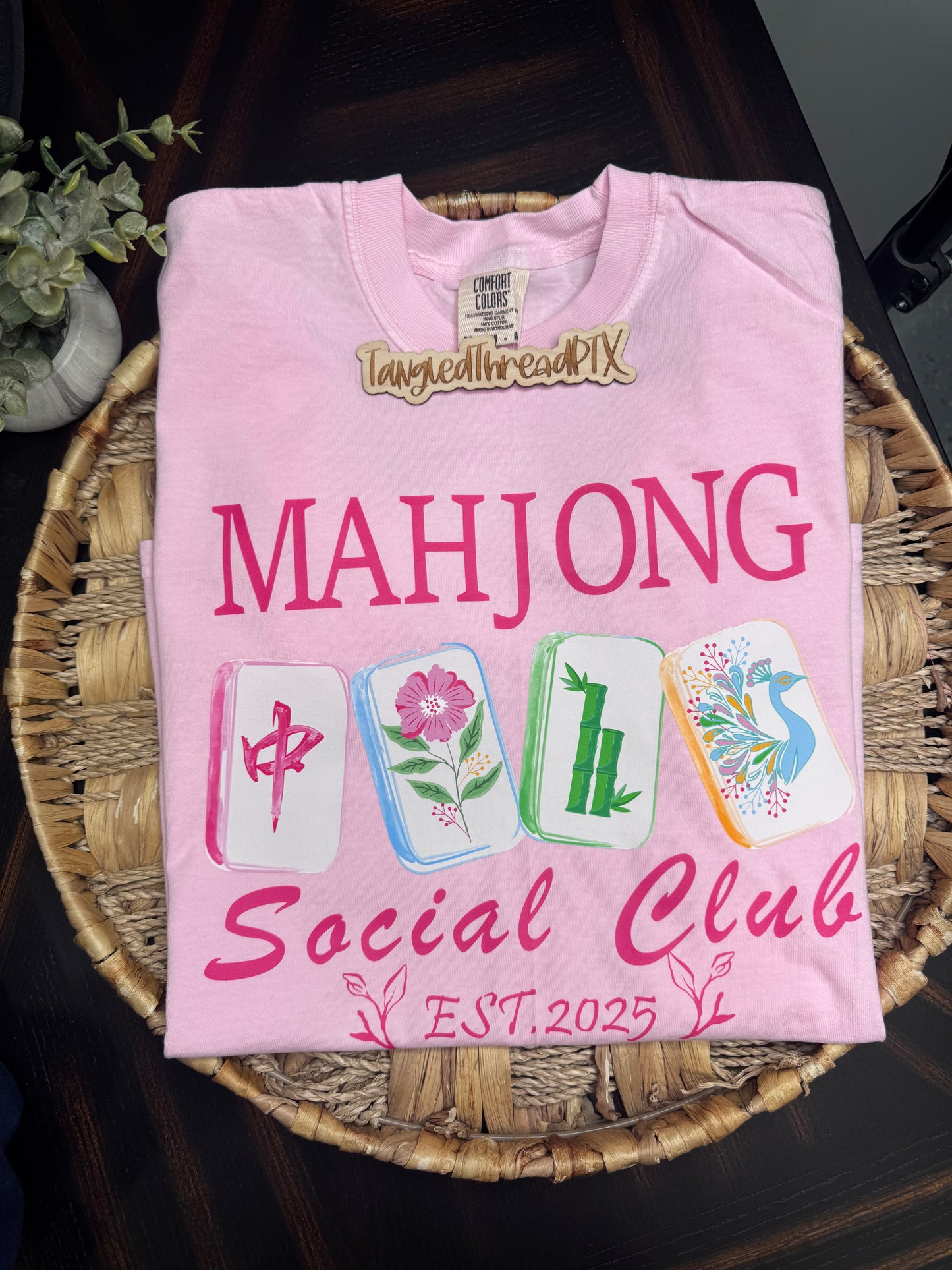 Blossom Pink Mahjong