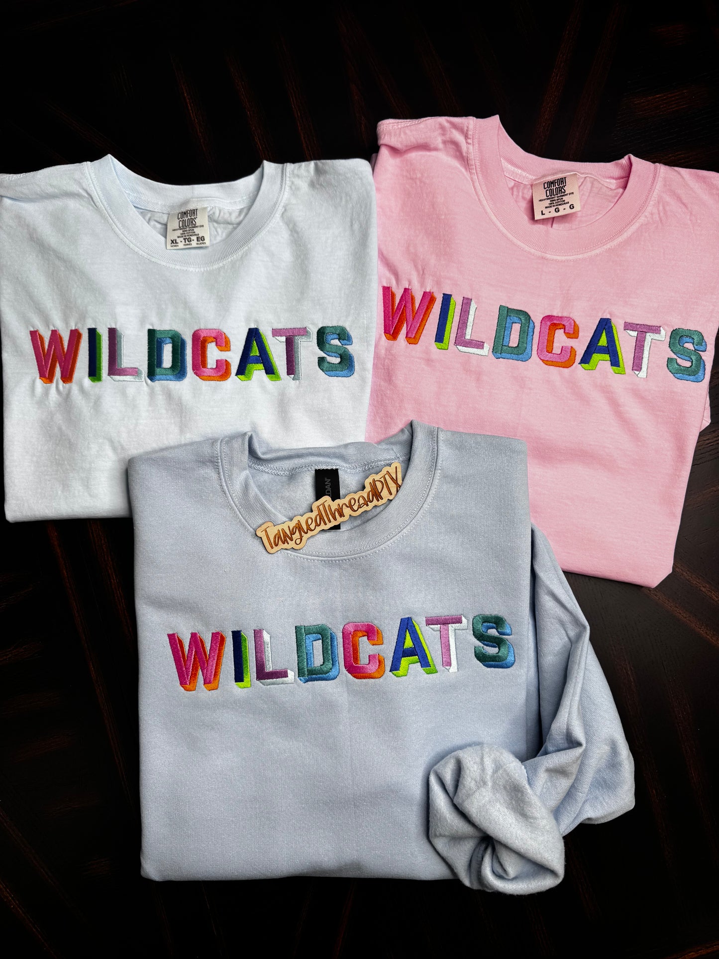 Wildcat Colorblock - Embroidered - Multiple Colors!!