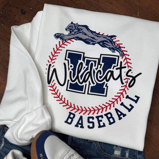 Leaping Wildcat Baseball Shirt - Gilan