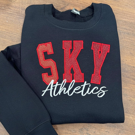 SKY Athletics - Curved Embroidered Sweatshirt