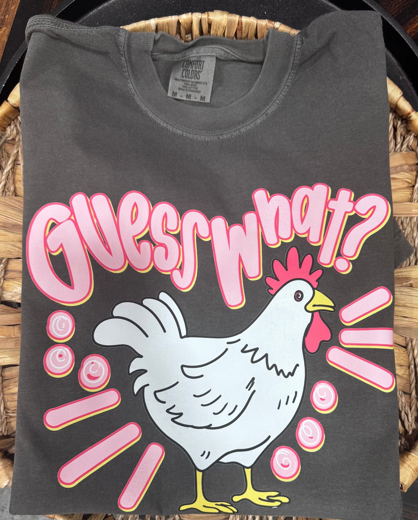Pepper Guess What Chicken Butt Tee