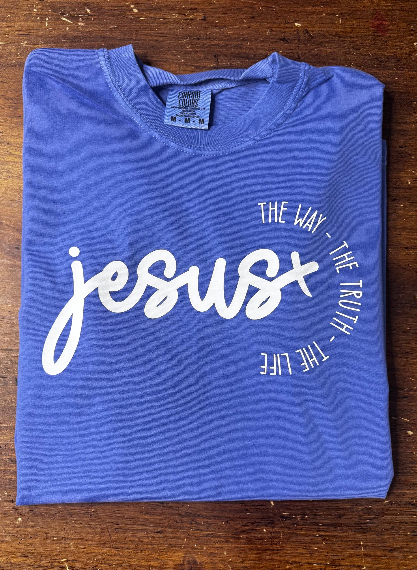 Jesus The Way The Truth The Life -Flo Blue