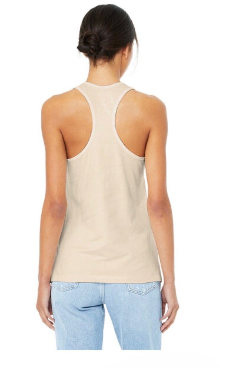 Paris Baseball EST 2020 - Bella Racerback Tank - Womens