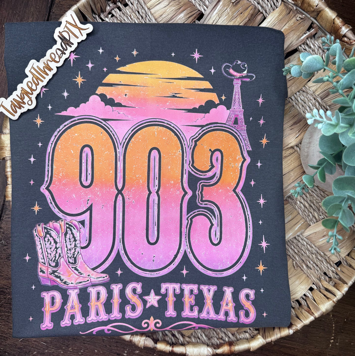 903 Paris Texas - T-shirt or Crop - Pepper