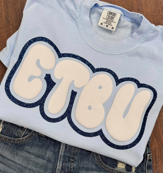 ETBU PUFF & Glitter Tee