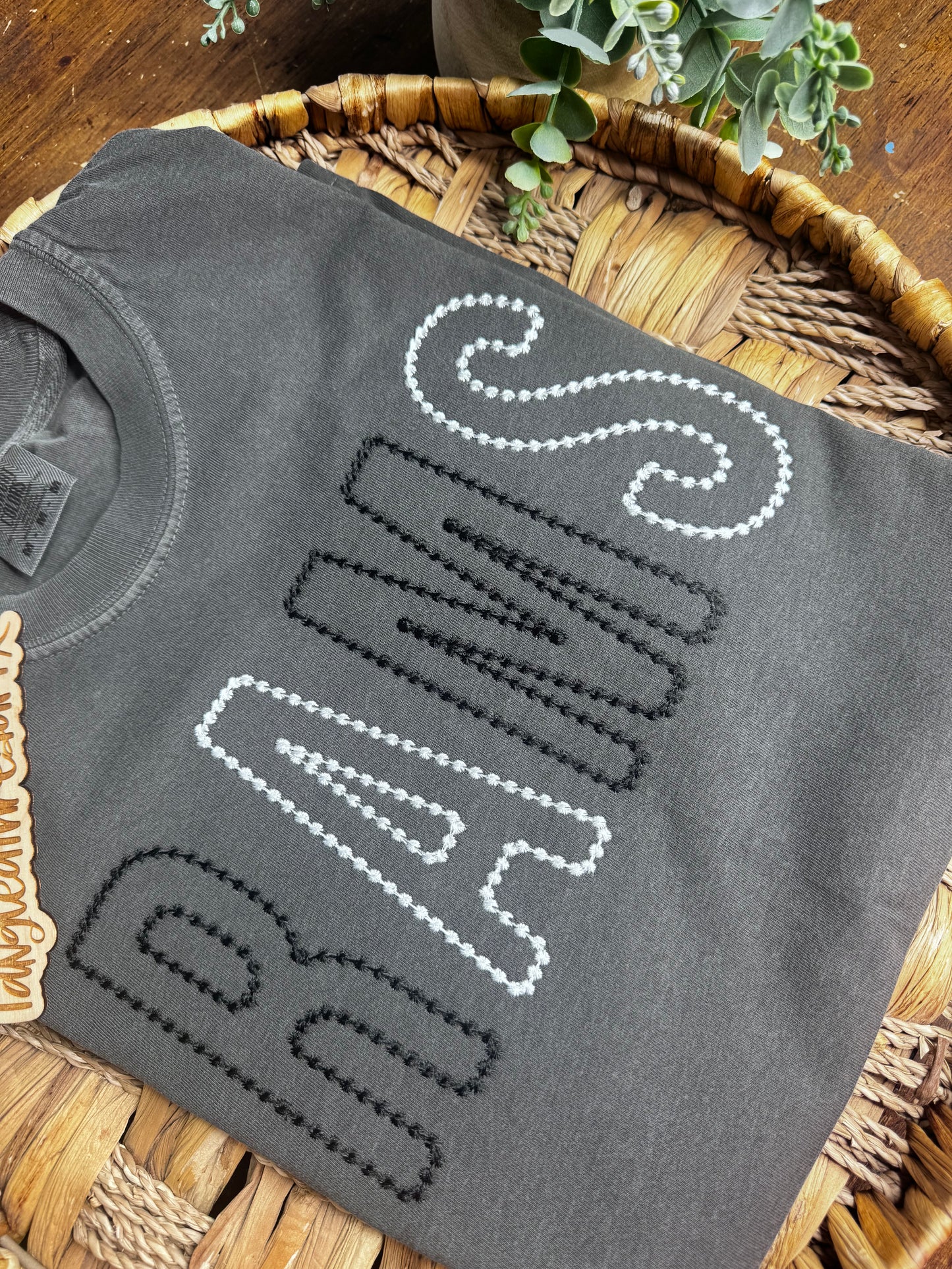 RAM - Burst Dots - Embroidered Tee