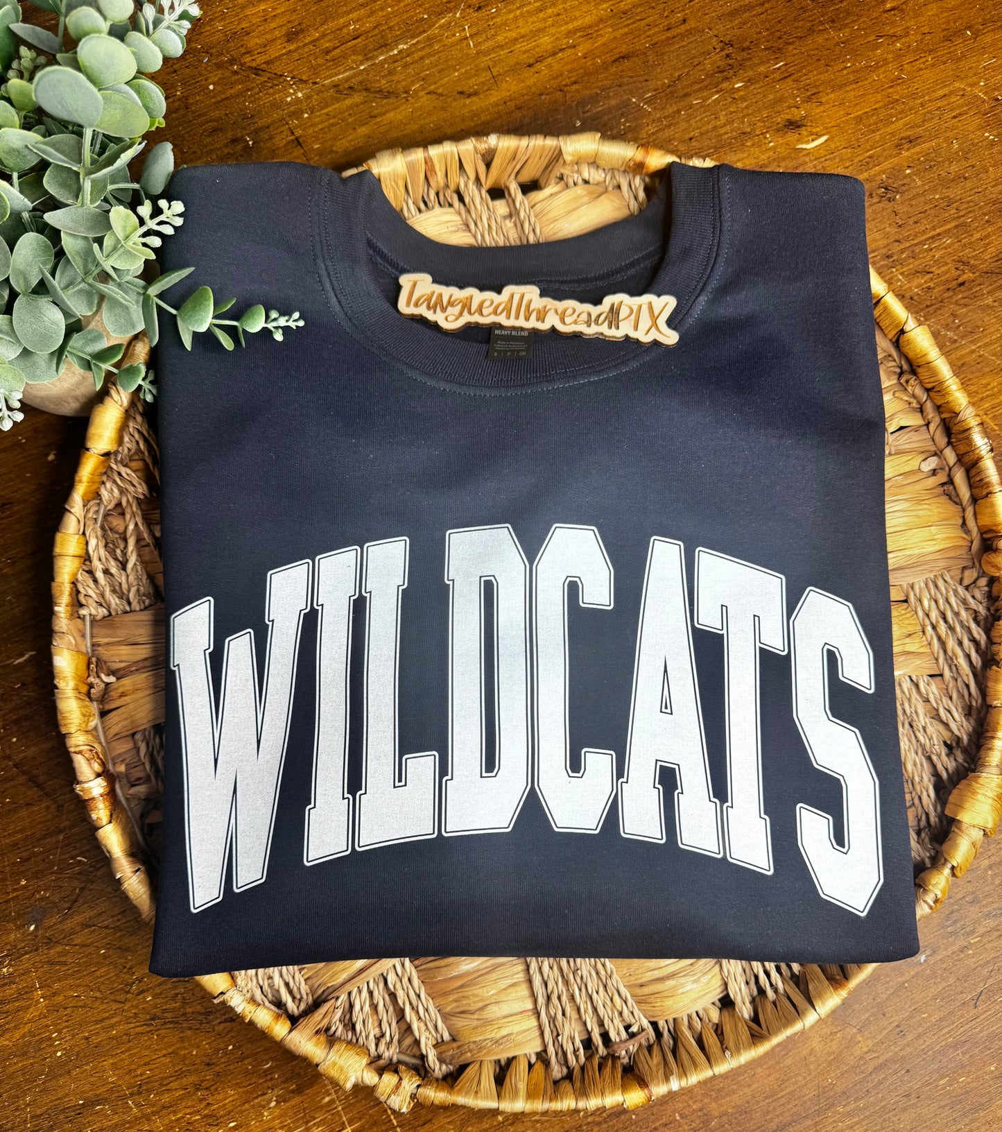 Navy Wildcats Varsity Letters - Sweatshirt