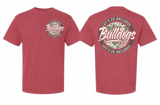 Crimson - Lets Go Bulldogs Camo