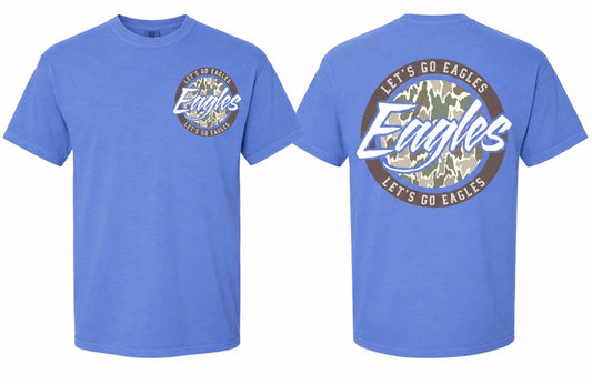 Flo Blue- Lets Go Eagles Camo