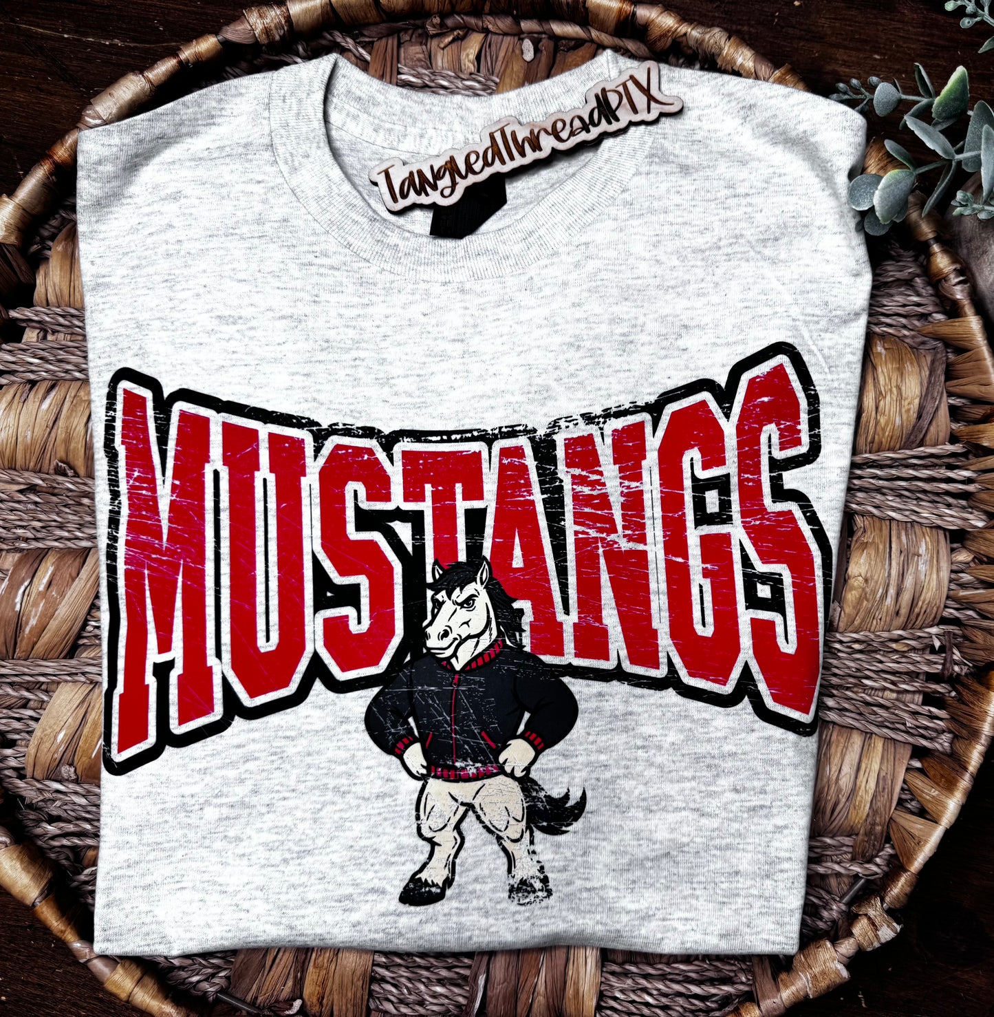 Ash Gray Gildan Spirit Tees with Mascots