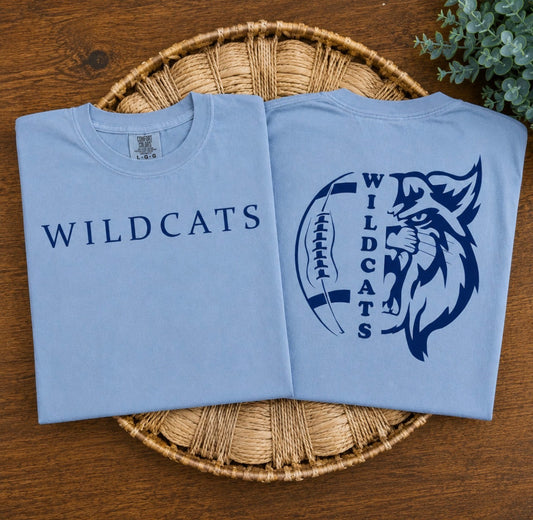 Wildcat Front and Back Football