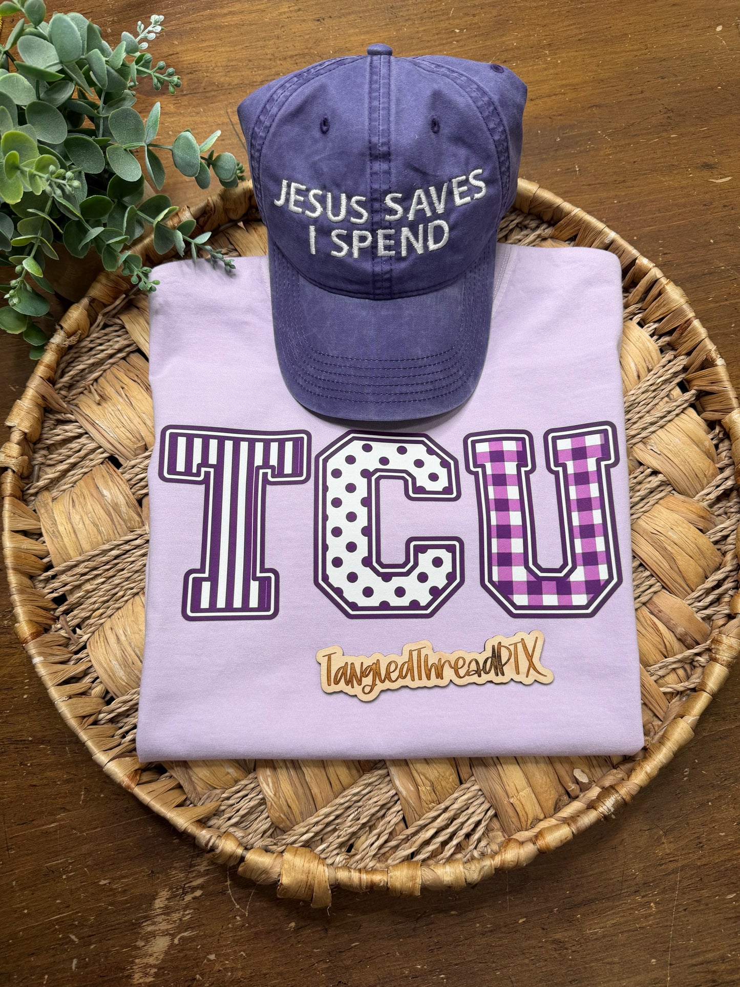 TCU Polka Dots and Stripes