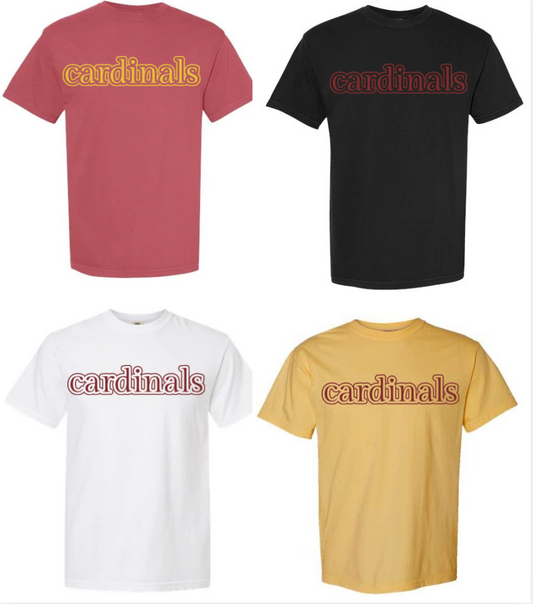 Cardinals - 4 Color Options