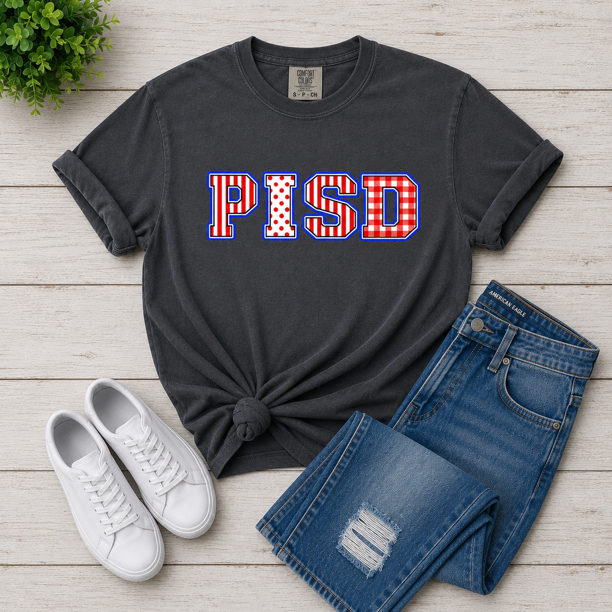 Patriots Polka Dots and Stripes