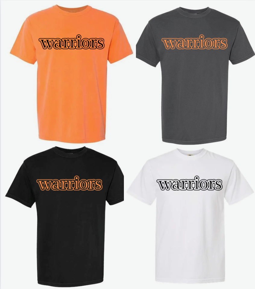 Warriors - 4 Color Options