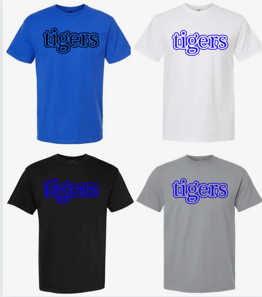Tigers - 4 Color Options