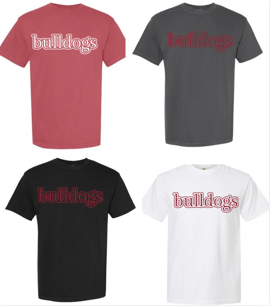 Bulldogs - 4 Color Options