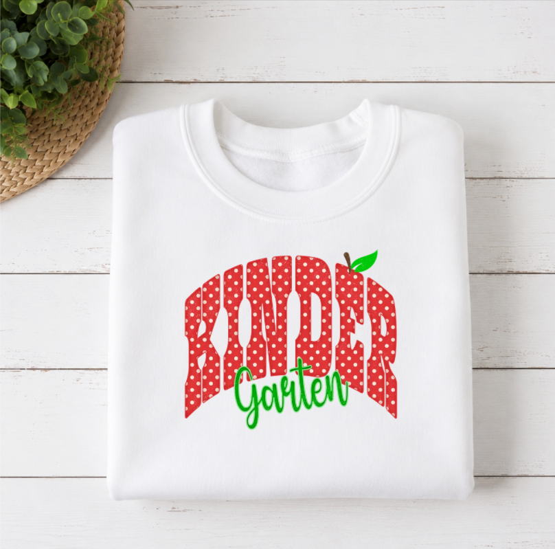 Red Polka Dot Apple Grade Level