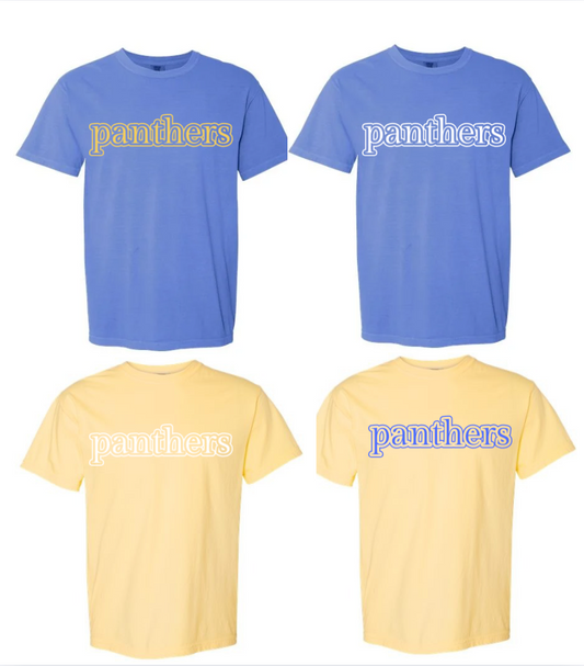 Panthers - 4 Color Options